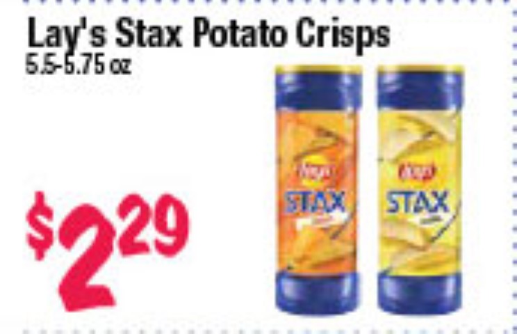 Lay's Stax Potato Crisps