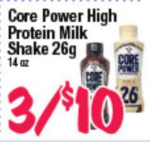 Core Power High Protein Milk Shake 26g