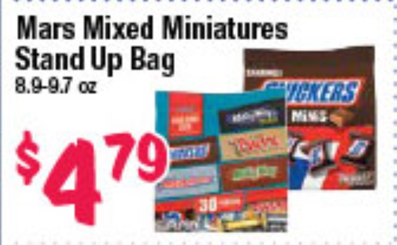 Mars Mixed Miniatures Stand Up Bag