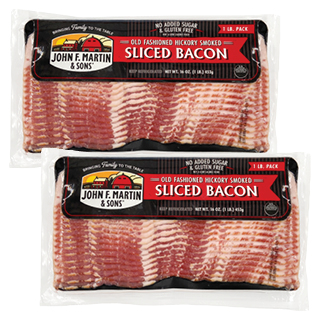 John F. Martin & Sons Regular Sliced Bacon John F. Martin & Sons Regular Sliced Bacon