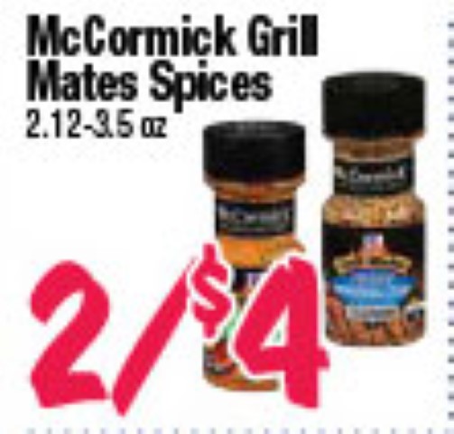 McCormick Grill Mates Spices