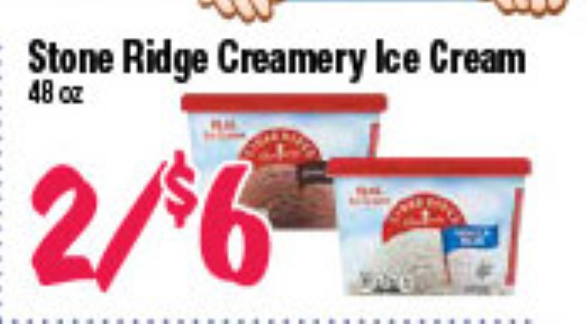 Stone Ridge Creamery Ice Cream
