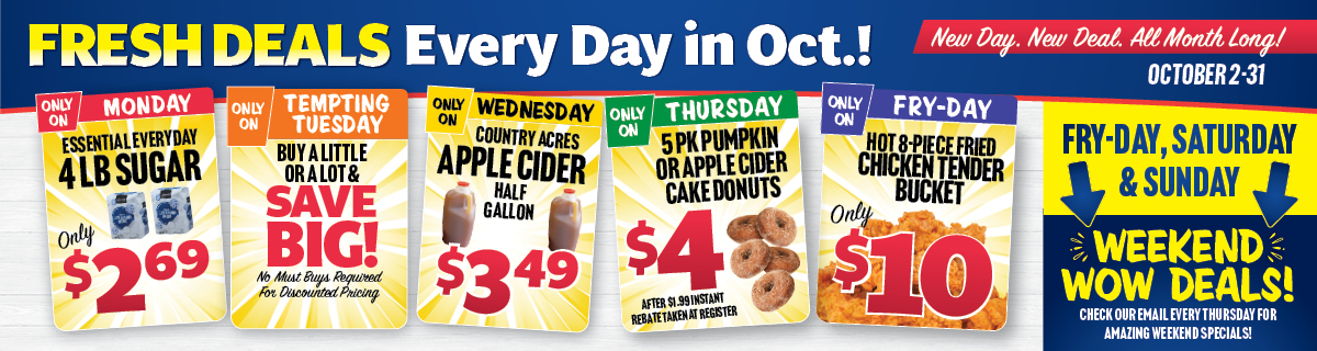 October Deals October Deals