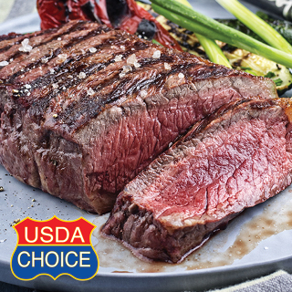 USDA Choice Bonless New York Strip Steaks USDA Choice Bonless New York Strip Steaks