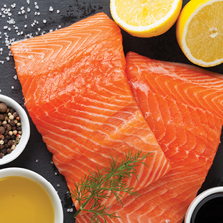 Frozen Chilean Skinless Salmon Fillet Portions Frozen Chilean Skinless Salmon Fillet Portions