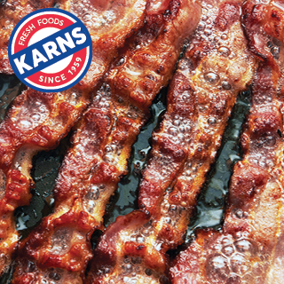 Karns Double Smoked Sliced Bacon Karns Double Smoked Sliced Bacon