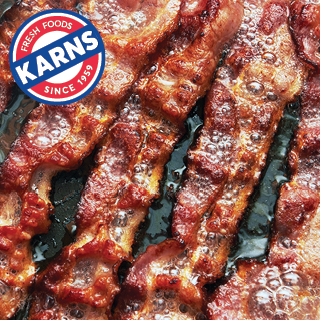 Karns Double Smoked Sliced Bacon Karns Double Smoked Sliced Bacon