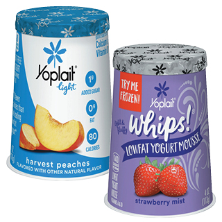 Yoplait Original, Light or Whipped Yogurt Yoplait Original, Light or Whipped Yogurt