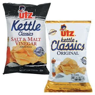 Utz Kettle Cooked Potato Chips Utz Kettle Cooked Potato Chips
