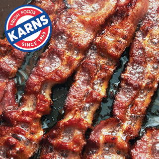 Karns Double Smoked Sliced Bacon Karns Double Smoked Sliced Bacon